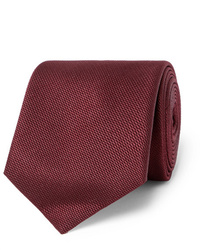 Мужской темно-красный галстук от Sulka