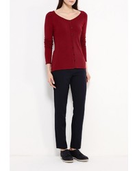 Женский темно-красный кардиган от Giorgio Di Mare