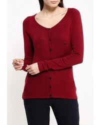 Женский темно-красный кардиган от Giorgio Di Mare