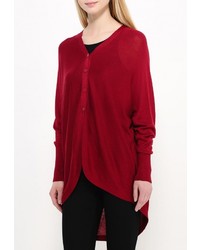 Женский темно-красный кардиган от Mango