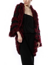 Женский темно-красный кардиган от Seanna