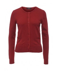 Женский темно-красный кардиган от Sisley