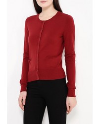 Женский темно-красный кардиган от Sisley