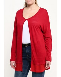 Женский темно-красный кардиган от Ulla Popken