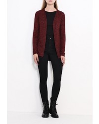 Женский темно-красный кардиган от Vero Moda