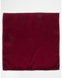 Темно-красный нагрудный платок от Asos