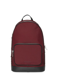 Мужской темно-красный нейлоновый рюкзак от Burberry
