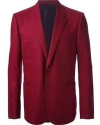 Темно-красный пиджак