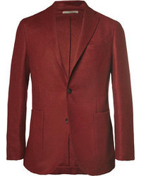 Мужской темно-красный пиджак от Boglioli