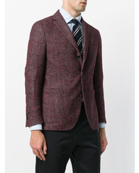 Мужской темно-красный пиджак от Cantarelli