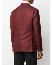 Мужской темно-красный пиджак от Barba