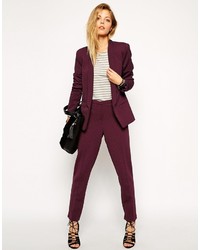 Женский темно-красный пиджак от Asos