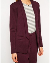 Женский темно-красный пиджак от Asos