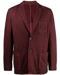 Мужской темно-красный пиджак от Colombo