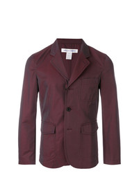 Мужской темно-красный пиджак от Comme Des Garcons SHIRT