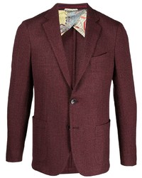 Мужской темно-красный пиджак от Etro