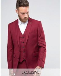 Мужской темно-красный пиджак от Farah