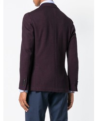 Мужской темно-красный пиджак от Canali
