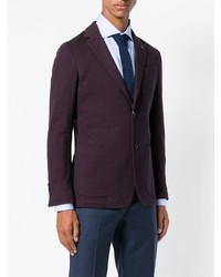 Мужской темно-красный пиджак от Canali