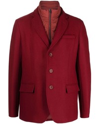 Мужской темно-красный пиджак от Herno