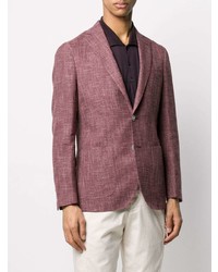 Мужской темно-красный пиджак от Barba