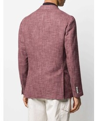Мужской темно-красный пиджак от Barba