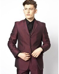 Мужской темно-красный пиджак от Merc