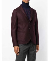 Мужской темно-красный пиджак от Harris Wharf London