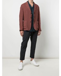 Мужской темно-красный пиджак от Barena