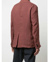 Мужской темно-красный пиджак от Barena