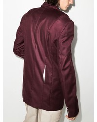 Мужской темно-красный пиджак от LUEDE