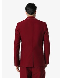 Мужской темно-красный пиджак от Sies Marjan