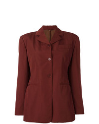 Женский темно-красный пиджак от Romeo Gigli Vintage