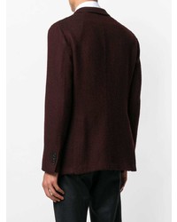 Мужской темно-красный пиджак от Boglioli