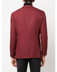 Мужской темно-красный пиджак от Lardini