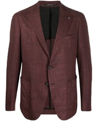 Мужской темно-красный пиджак от Tagliatore