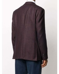 Мужской темно-красный пиджак от Canali