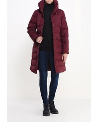 Женский темно-красный пуховик от Anta