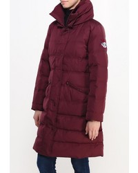 Женский темно-красный пуховик от Anta