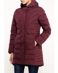 Женский темно-красный пуховик от Helly Hansen