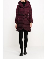 Женский темно-красный пуховик от Marina Yachting