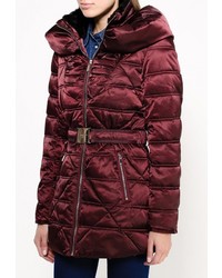 Женский темно-красный пуховик от Morgan