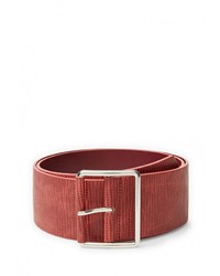 Женский темно-красный ремень