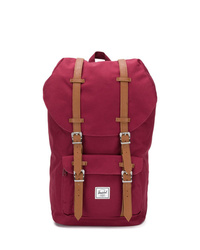 Мужской темно-красный рюкзак из плотной ткани от Herschel Supply Co.