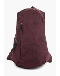 Женский темно-красный рюкзак из плотной ткани от Jack Wolfskin
