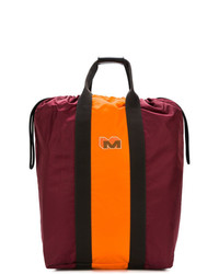 Мужской темно-красный рюкзак с принтом от Marni