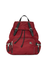 Женский темно-красный рюкзак от Burberry
