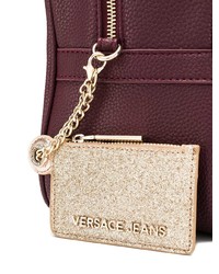 Женский темно-красный рюкзак от Versace Jeans