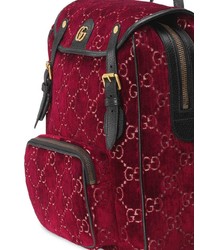 Мужской темно-красный рюкзак от Gucci