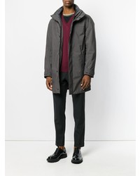 Мужской темно-красный свитер с v-образным вырезом от Prada